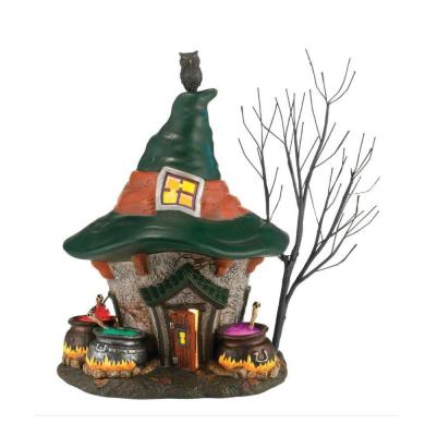 China Lighted Europe Polyresin Chamber For Halloween Ornaments for sale