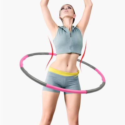 China Portable Detachable Flexible Adjustable Circle Waist Exercise Ring for sale