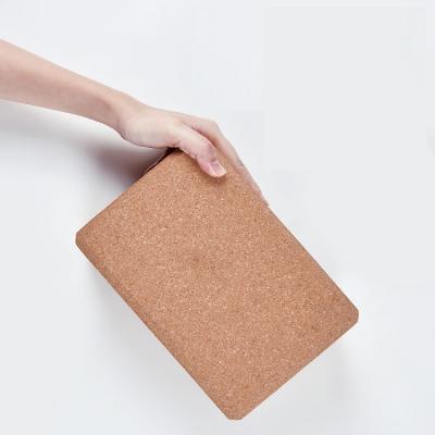 China Cork Yoga Brick Custom Yoga Soft High Density Blocks. Eco-friendly High Density Yoga Home Wooden Bricks Exercise Gym for sale