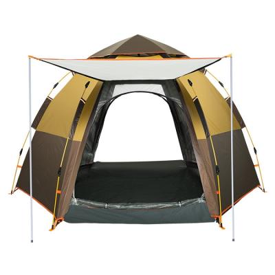 China Outdoor Waterpoof Camping Expanding Automatic Moving Up Sound Fishing Tent for sale