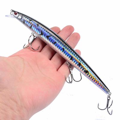 China Vivid Fish Action New Product Hot Selling Saltwater Swimming Bait Lure Minnow Squid Bait for sale