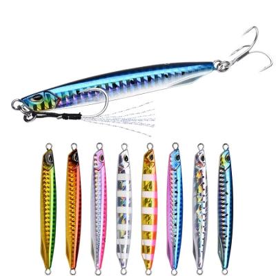 China Bright Color Seawater Fishing Lure Artificial Fishing Slow Building Fishing Lures for sale