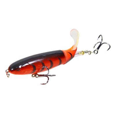 China Vivid Action Pencil Big Lie Snap Minnow Fishing Swimming Freshwater Casting Lures for sale