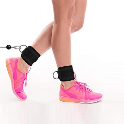 China Breathable Hot Selling Adjustable Elasticity Ankle Support Brace Wrap Pull Up Aid With Handle Strap for sale