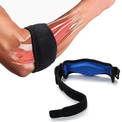 China Adjustable Elasticity Neoprene Tennis Elbow Supprot Strap Breathable Knee Brace for sale