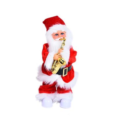 China Durable Retail Movable Homemade Christmas Ornaments Decorations With Music for sale