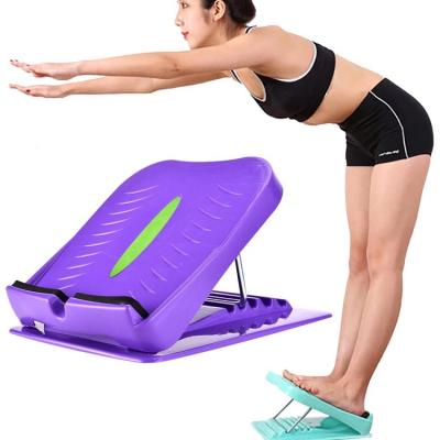 China High Density Sports Fitness Yoga Massage Pedal Adjustable Foot Calf Stretcher Board for sale