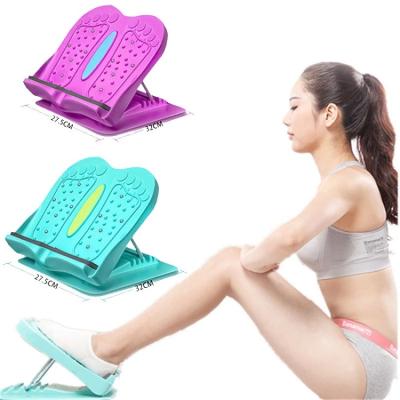 China High Density Folding Adjustable Board Fitness Foot Rocker Calf Stretcher Adjustable Board for sale