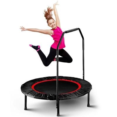 China Safety Durable Adult Indoor Trampoline Fitness Round Trampolines Without Net for sale