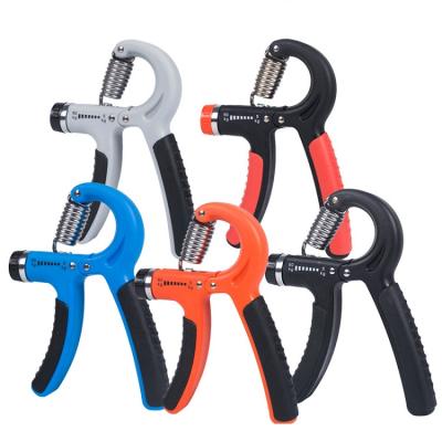 China Portable Adjustable R Shape Hand Grip Strength Trainer For Hand Wrist Strengthener for sale