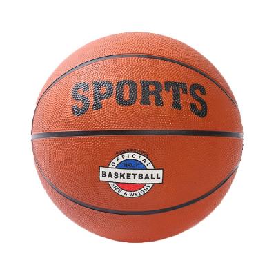 China Wear Resistance Customized Basketball With Logo Size 7 , Cheap Rubber Basketball Ball For Sports Training for sale