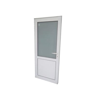 China Custom Half Glass Panel Profile Bathroom Modern Aluminum Shower Door Best Price Half Glass Aluminum Shower Door With Design for sale