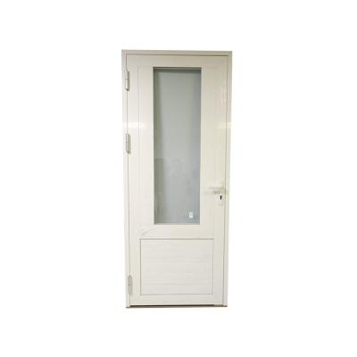 China China Manufacturer High Quality Aluminum Half Piece Transitional Glass Door 5/6/8/10 Mm Modern Design for sale