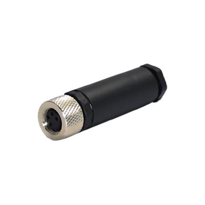 China M8 3pin Female Assembly Automotive Waterproof Female Connector for sale