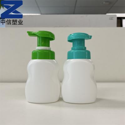 China Customized Lotion Bottle HDPE 200ml/320ml/500ml Cosmetic Bottle Baby Shampoo Plastic Bottle à venda