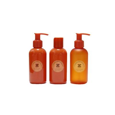 China Skin Care Cosmetic Packaging Set Colorful Empty Lotion Bottles PET Bottles Multiple Colors Te koop