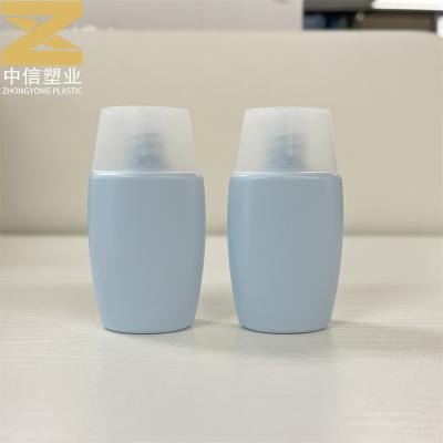 China Sunscreen Bottle HDPE 30ml Cosmetic Dropper Bottle Base Eco - Friendly Plastic Bottle en venta