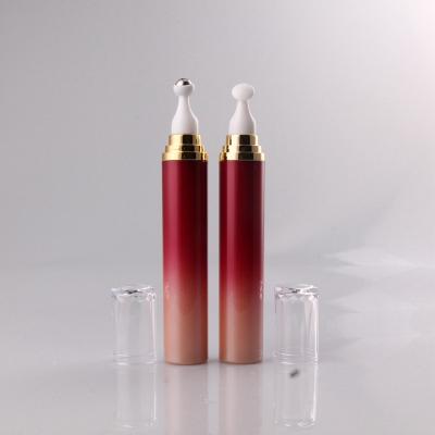 China OEM 15ml Cosmetic Custom Eye Cream Plastic Roll On Bottle Skin Care Bottles for sale