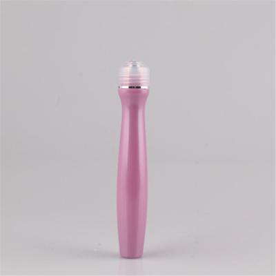 China PETG 18ml Cosmetic Wholesale Plastic Eye Serum Roll On Bottles With Metal Ball Comet Skin Care Packaging Te koop