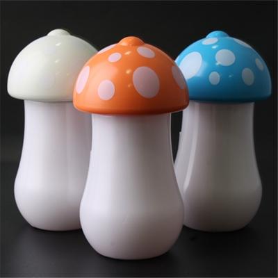 China Custom PE 50ml Mushroom Plastic Packaging Personal Care Plastic Packaging Container Cosmetic Roll On Air Freshener Bottles Roll On Bottle en venta