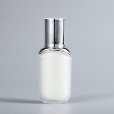 China Cosmetic Luxury Acrylic Serum Oil Skin Care Containers Lotion Bottle For Toner zu verkaufen