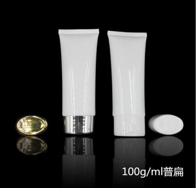 China Cosmetic Skin Care Packaging PE Hand Cream 100g Squeeze Plastic Tubes For Facial Cleanser zu verkaufen