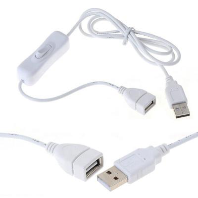 China COMPUTER Usb Male To Female Extend On-Off Switch Cable for sale