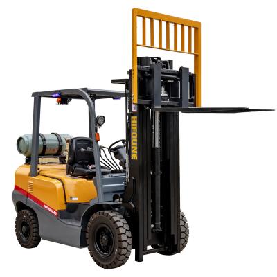 중국 LPG forklift factory price fuel and gasoline power lifting machine forklift 판매용