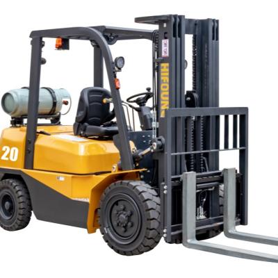 China LPG Fuel Toyota Diesel Forklift HIFOUNE Gasoline Power Lpg  Lifting Machine en venta