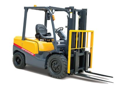 China 2 Ton Diesel Forklift Truck Hifoune With Japanese Isuzu C240 Engine 2605mm*1150mm*2090mm for sale