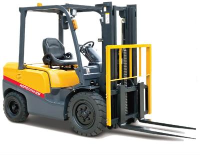 China HIFOUNE 2.5 Ton tcm Diesel Fork Lift  Building Material 2705mm*1150mm*2090mm for sale