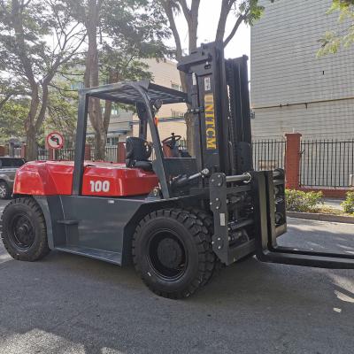 China Good supplier UNITCM 10 ton diesel forklift with Japanese ISUZU 6BG1 engine for sale