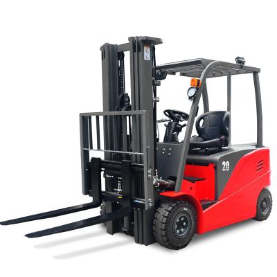 China Battery lifting truck AC/DC power electric forklift 24V/48V battery powered forklift 1.5-3ton electric lifting truck for sale