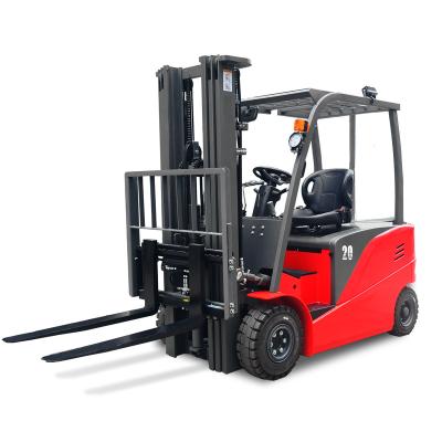 China Counterbalanced Electric Forklift Truck Lifting With Battery Power Battery Forklift for sale