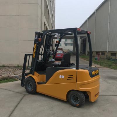 China 3 Ton  3 -3.5ton Electric Forklift Truck Hifoune Forklift Truck Building Material for sale