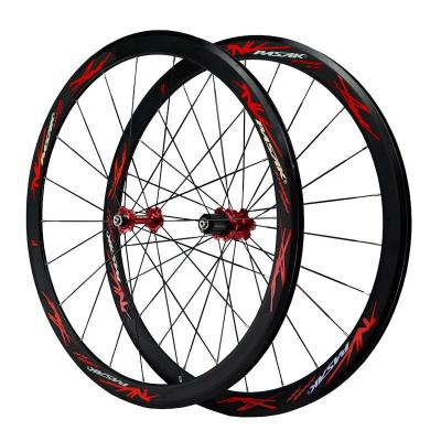 China Mountain Bikes 40MM 700C 11 Bar Palin Bearing Road Wheel Set Road Wheel Set Bicycle Wheel C Speed ​​C Brake Flat Ultralight Brake for sale