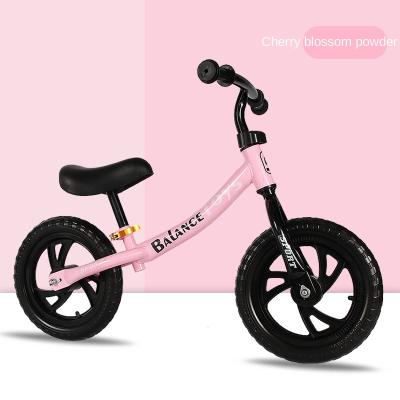 China Street kid's balance bike without pedals 3-6 years old 12 inch baby children's bicycle sliding balance bike for sale