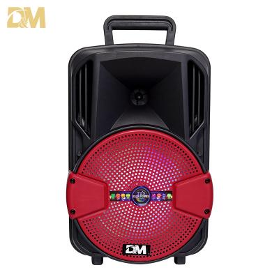 China New Design Digita 2023 dolby 8 inch horn speaker karaoke portable cable speakers with microphone portable speaker for stage for sale