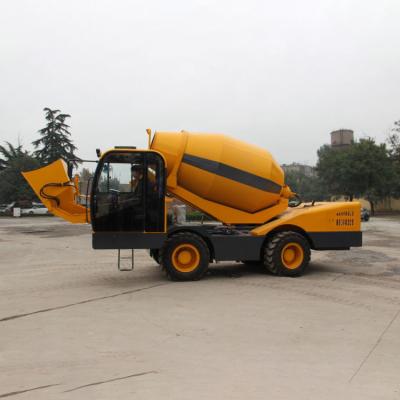 China Mobile Construction Industry Self Loading Mini Truck Mounted Concrete Mixer Diesel Truck Mounted Cement Mixer for sale