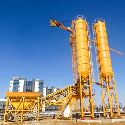 China Construction Projects 35m3 Mini Concrete Mixing Plants Equipment Concrete Batching Plant for sale