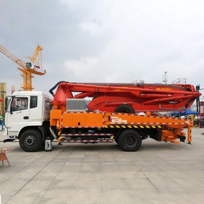 China China Construction Engineering Small Truck Mounted Concrete Pump Truck 37m Brand For Sale for sale