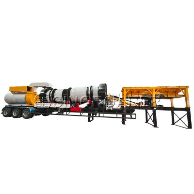 China Building Industry SINOROADER DHB60 Continuous Mixing Plant Low Cost Drum Asphalt Hot Drum Mixing Plant for sale