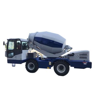 China Hotels SR2600 3.9 Cubic Meter Self Loading Concrete Mixer Truck Self-Feeding Concrete Mixing Tank Truck for sale