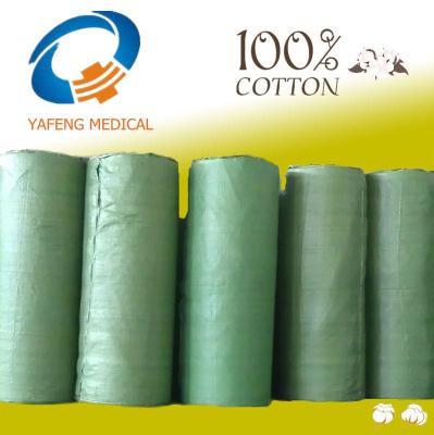 China With Or Without X Ray Hot Selling 100% Cotton Bleached Absorbent Gauze Jumbo Roll 1000m/2000m/3000m for sale