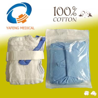 China Washed or unwashed with blue loop cotton liner terry surgical operating towel for sale