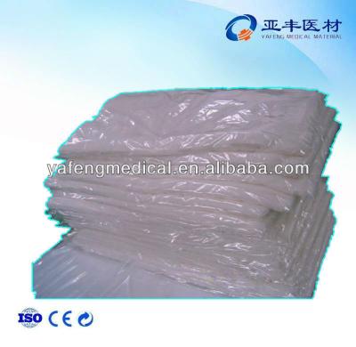 China With or without x-ray detectable yarn absorbent and bleached cotton zig-zag gauze for sale