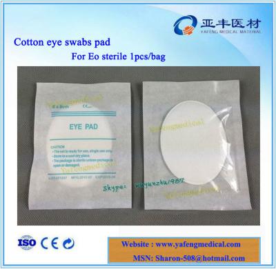 China Material: Cotton or non-woven. Sterile Pack of Disposable Eye Absorbent Gauze for sale