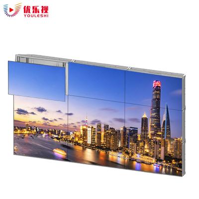 China Indoor Ultra Narrow Border High Definition 46 Inches 1.7 Mm Sewing Physical Advertising Display Screen LCD Video Splicing Wall for sale