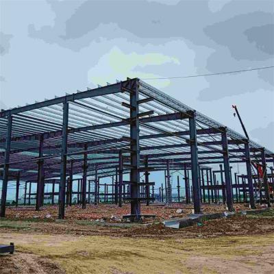 China Prefabricated steel structure space frame truss steel structure for warehouse workshop shed Q235 for sale