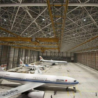 China Easy Assemble Space Frame Dome Roof Build Frame Aircraft Hangar for sale